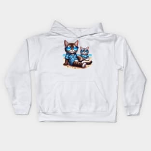 Cat Lover Kids Hoodie